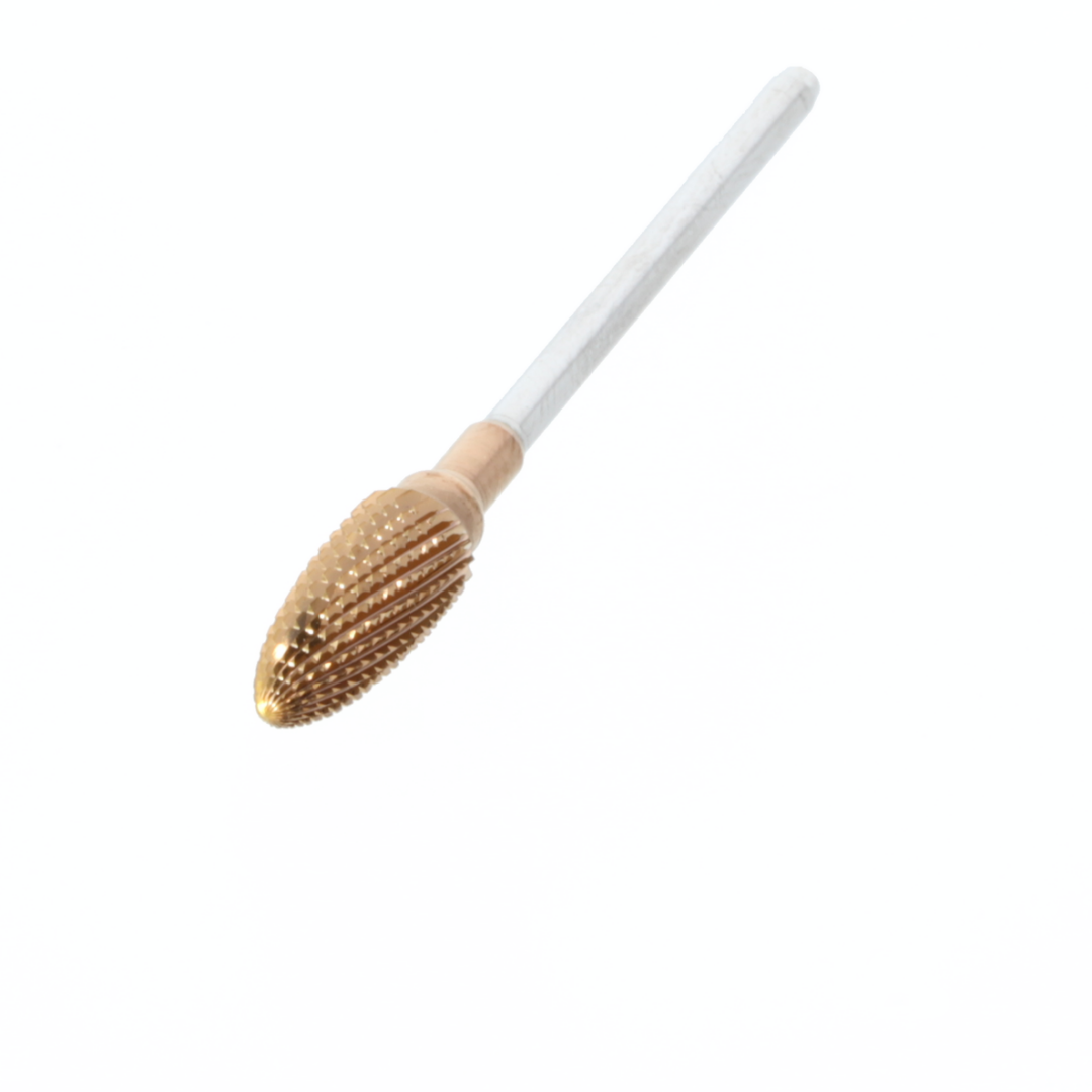 HardLox Hartmetall Fräser Aufsatz, querhiebverzahnt / mittelgrob Gel und Acrylgel, Polygel – Bild 2