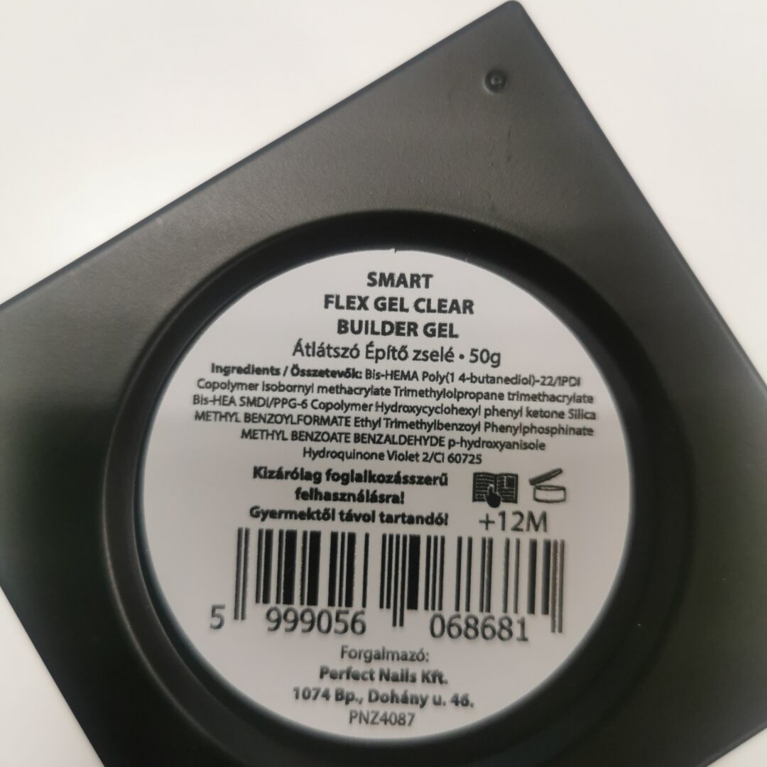 Smart Flex Gel Clear - HEMA FREE GEL  - Builder Gel 50g – Bild 3