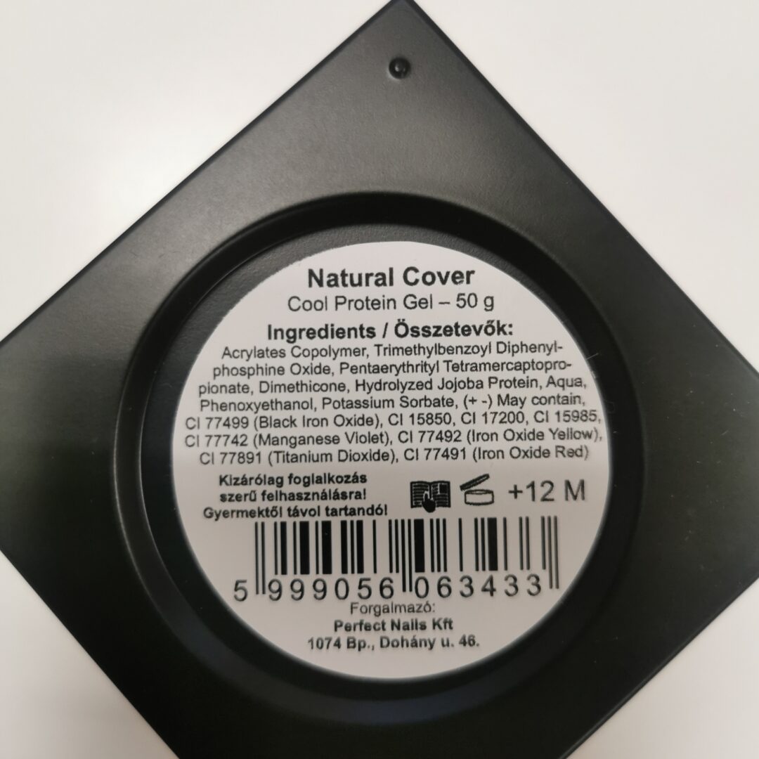Cool Protein Gel - Nail Builder Gel - Natural Cover 50g – Bild 3