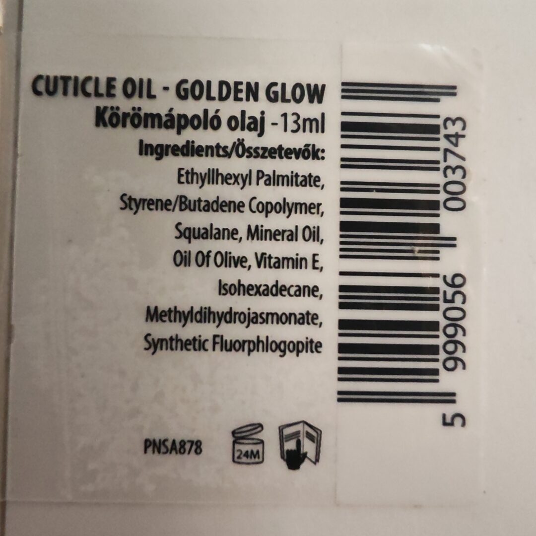 Cuticle Oil Golden Glow 13 ml – Bild 3